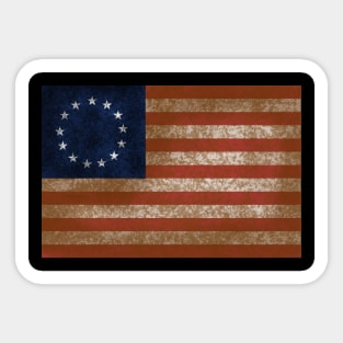 Betsy Ross American Flag Sticker